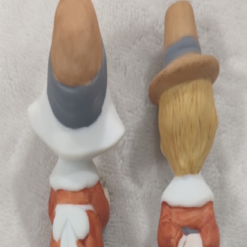 Lefton Pilgrim Figurines 04590 Set - Picture 3 of 3